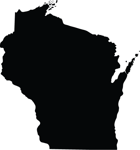 Wisconsin silhouette